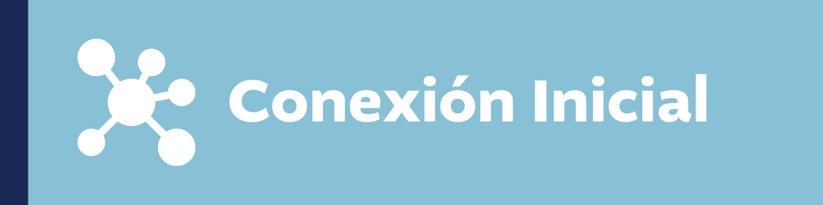 Inicio de sección conexión inicial